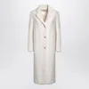 Loulou Studio Danielle Alpaca-blend Single-breasted Coat In White