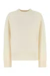 Loulou Studio Loulou Ivory Cashmere Baltra Sweater In White
