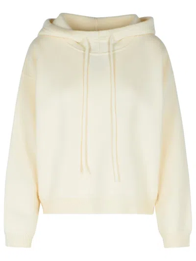 Loulou Studio Ivory Cashmere Sweater In Neutral
