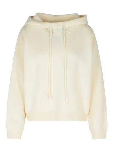 Loulou Studio Ivory Cashmere Sweater In White