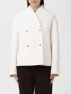 Loulou Studio Jacket Lou Lou Studio Woman Color Ivory In Blue