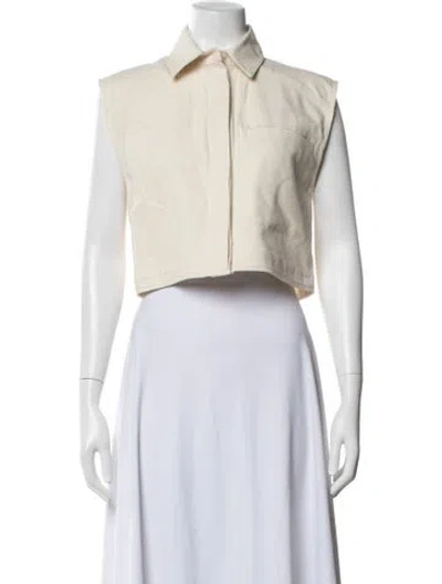 Pre-owned Loulou Studio Jacket W/ Tags In Neutrals