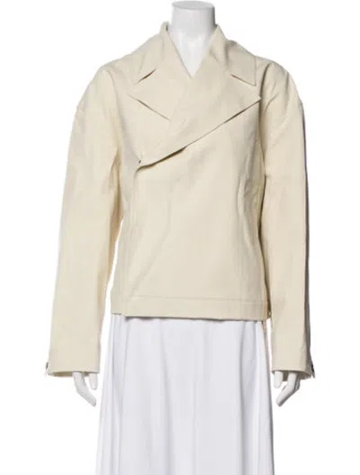 Pre-owned Loulou Studio Jacket W/ Tags In Neutrals