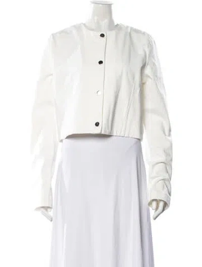 Pre-owned Loulou Studio Jacket In White