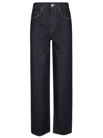 Loulou Studio Samur Jeans In Blue
