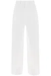 Loulou Studio Attu Oversized Jeans In White