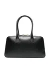 Loulou Studio Jeru Leather Shoulder Bag In Black