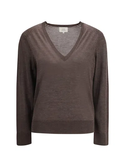 Loulou Studio Julio Cashmere Sweater In Brown