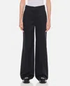 Loulou Studio Idai Pants Pleats Zipper In Black