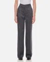 Loulou Studio Gray Solo Trousers In Grey