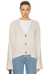 Loulou Studio Kaia Sweater In Oat Melange