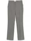 Loulou Studio Gray Kallisto Trousers In Grey