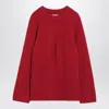 Loulou Studio Kara Burgundy Jumper In Red