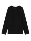 Loulou Studio Kawa Sweater Woman Black In Cashmere