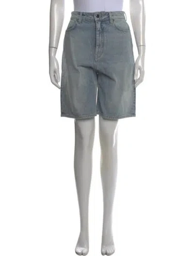 Pre-owned Loulou Studio Knee-length Shorts In Blue