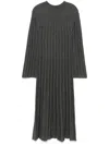 Loulou Studio Irma Ribbed Knit Wool Midi Dress
