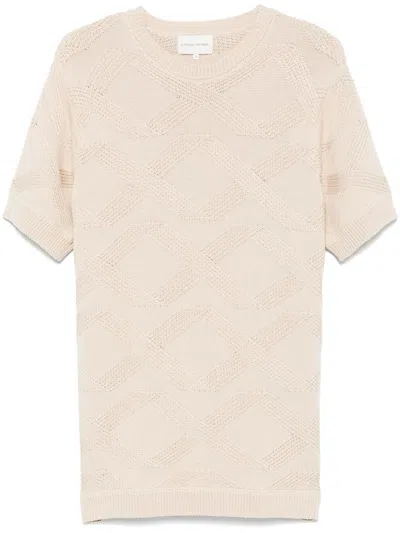 LOULOU STUDIO LOULOU STUDIO KNITTED T-SHIRT DRESS