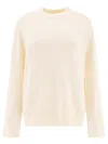 Loulou Studio Loulou Ivory Cashmere Baltra Sweater In Yellow