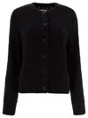 Loulou Studio Knitwear With Textured Knit And Ribbed Finish In Black