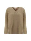 Loulou Studio Sweaters In Beige
