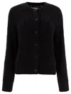 Loulou Studio Knitwear With Textured Knit And Ribbed Finish In Black