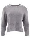 Loulou Studio Crew Neck Knitwear Long Sleeves In Blue
