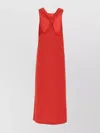 Loulou Studio 'knot Detail Maxi Length Sleeveless Dress'