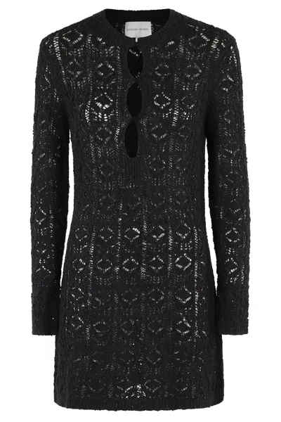 LOULOU STUDIO LACE STITCH DRESS