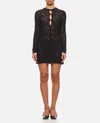 Loulou Studio Evan Dress In Cotton And Silk In Black