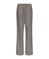 Loulou Studio Cove Lds Stretch Waist Pants In Gray