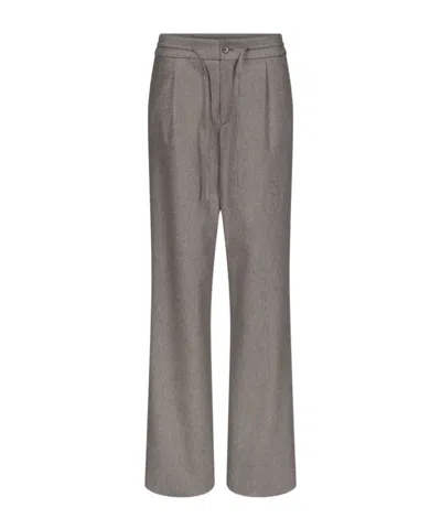 LOULOU STUDIO LACE-UP CASUAL PANTS