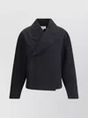 Loulou Studio Lapel Jacket Modern Front Pockets