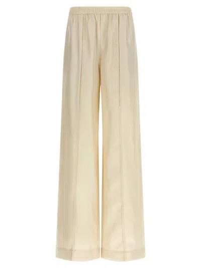 Loulou Studio Lars Pants In Neutral