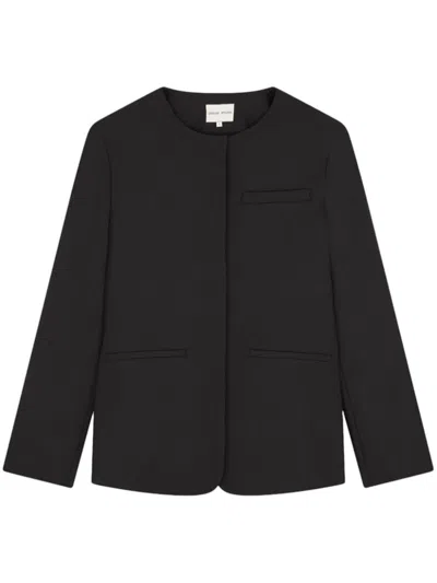 Loulou Studio Lavena Blazer In Black