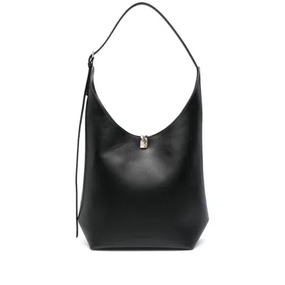 LOULOU STUDIO LEATHER SHOULDER BAGS