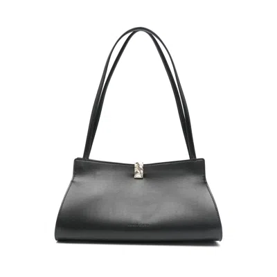 LOULOU STUDIO LEATHER SHOULDER BAGS