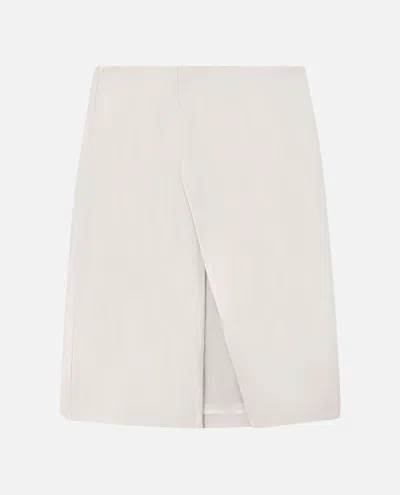 LOULOU STUDIO LEATHER SLIT SKIRT