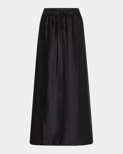 LOULOU STUDIO LIAM ELASTIC WAISTBAND LONG SKIRT