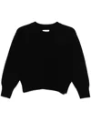 Loulou Studio Lian Sweater In Black