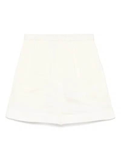 Loulou Studio Light Beige Adonia Shorts In Neutrals