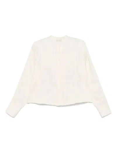 Loulou Studio Light Beige Siara Shirt In Neutrals