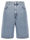 Loulou Studio Light Blue Isu Bermuda Shorts In Light Blue