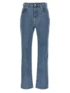 Loulou Studio + Net Sustain Wular High-rise Straight-leg Organic Jeans In Light Blue