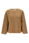 Loulou Studio Lola Sweater, Cardigans Beige