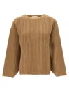 Loulou Studio Lola Sweater, Cardigans Beige