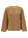 Loulou Studio Lola Sweater, Cardigans Beige In Beige