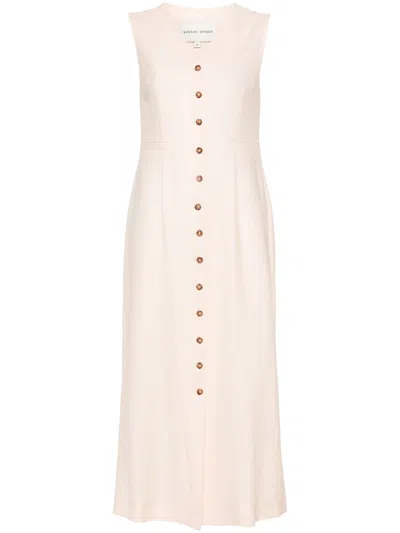 Loulou Studio Idika Maxi Dress In Nude & Neutrals