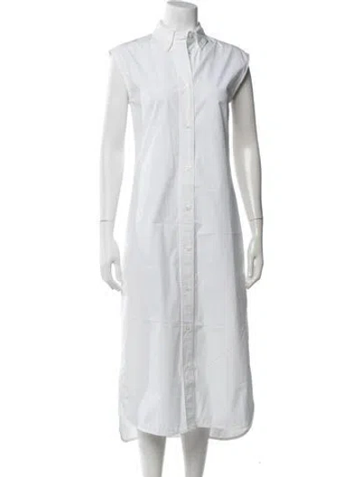Pre-owned Loulou Studio Long Dress In Neutral