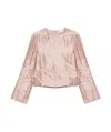 Loulou Studio Nino Round Neck Blouse Clothing In Pink