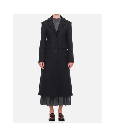 Loulou Studio Long-sleeved Button-down Coat